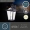 Vaxcel Derby 8-in W 1 Light Dusk to Dawn Matte Black Outdoor Wall Lantern Clear Glass Shade T0716 - alternate 10